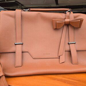 Tan Ecosusi Laptop Briefcase Bag